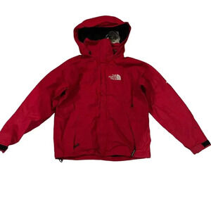 The North‎ Face Men's Small GORE-TEX Red Thermoball Eco Snow Triclimate Jacket